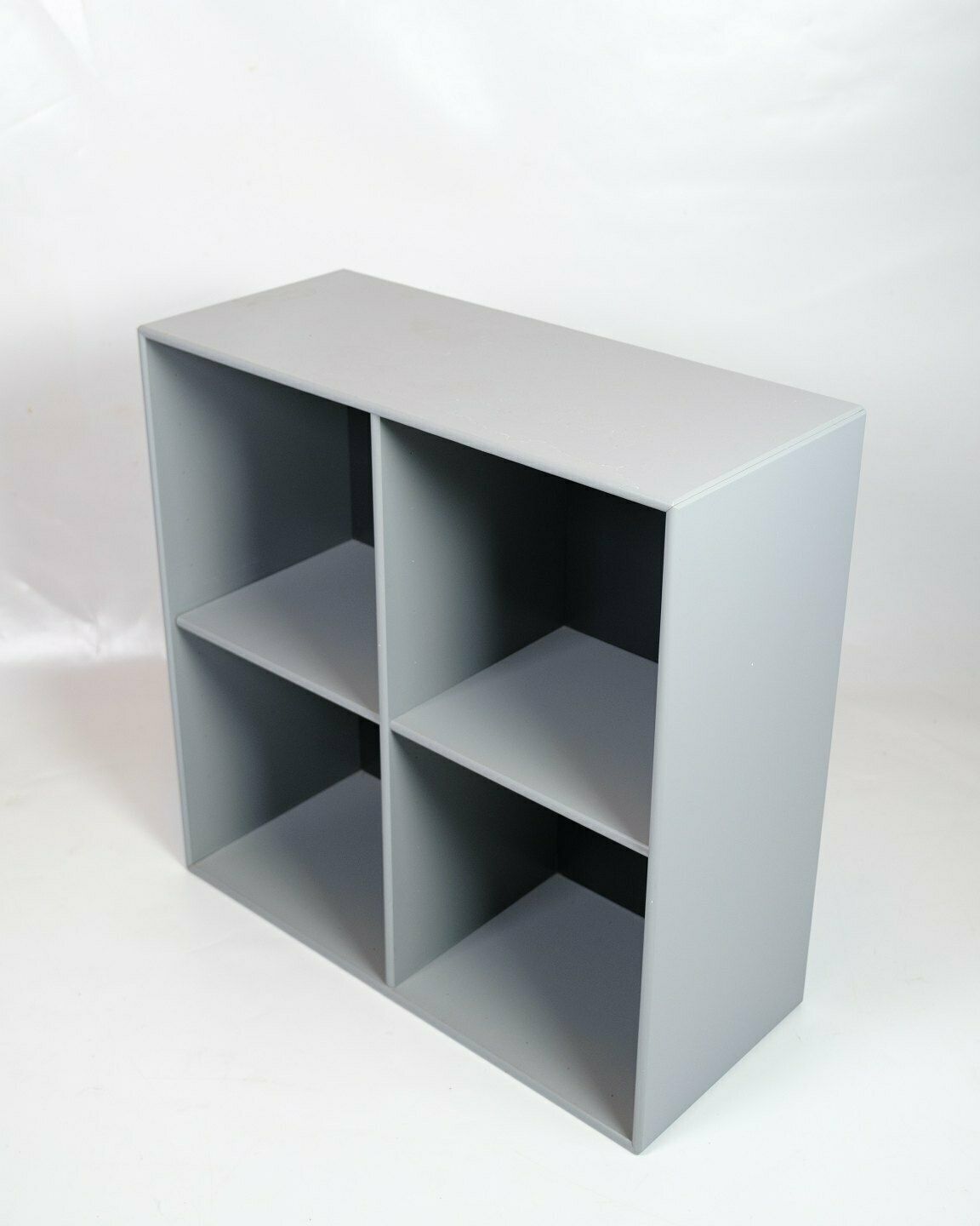 Montana Module With 4 Large Compartments Painted In A Gray Color By Peter J. Lassen For Montana photo Furniture
