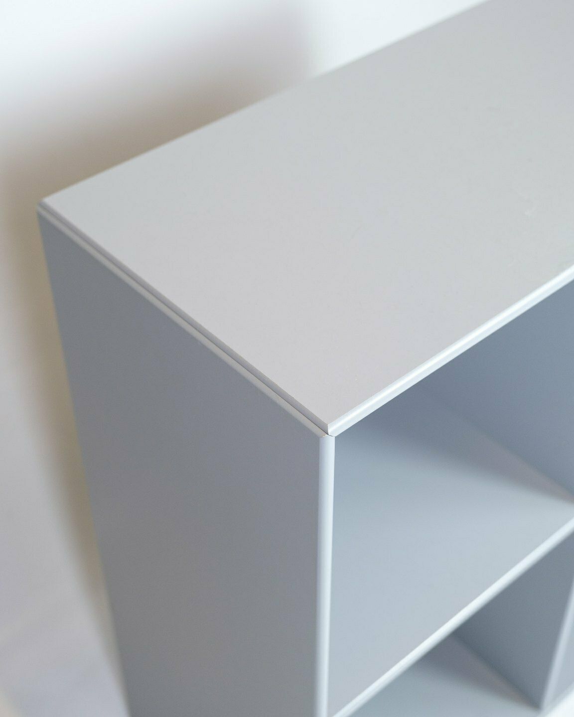 Montana Module With 4 Large Compartments Painted In A Gray Color By Peter J. Lassen For Montana photo for sale