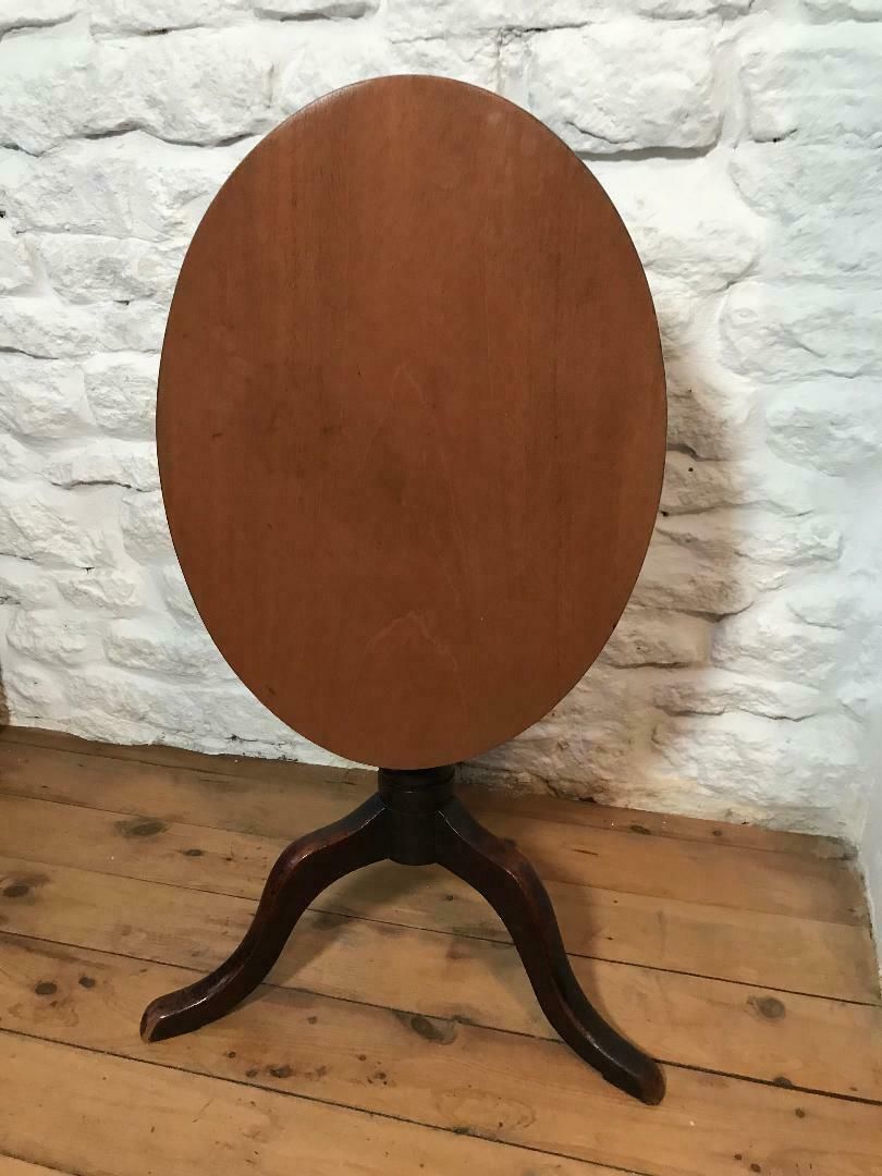 Mid Victorian Hand Made Tilting Side Table photo furniture