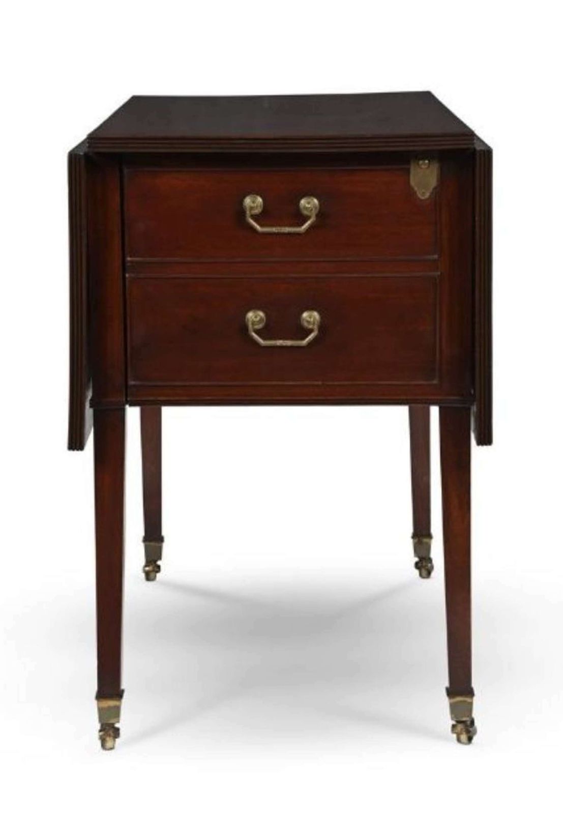Rare George III Mahogany Metamorphic Cellarette Table photo Furniture