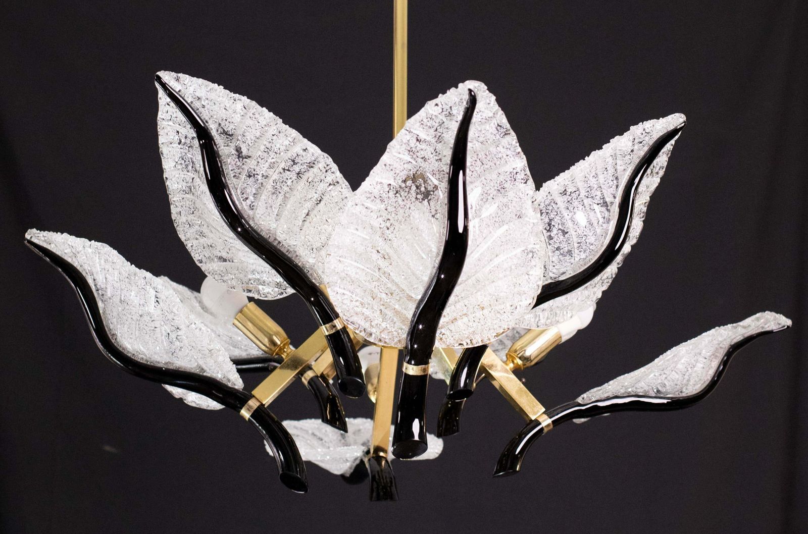 Large Size Elegant Chandelier Franco Luce For Seguso, Murano Glass, 1970s photo 3398.0