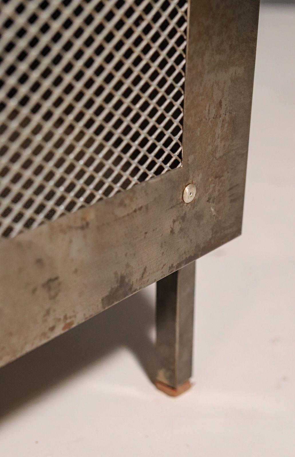 photo for sale Industrial Iron Cabinet From The 1950s, Czechoslovakia