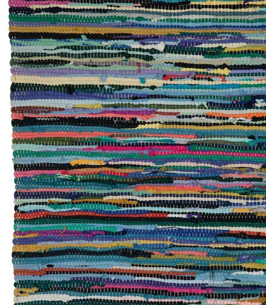 20th Century Swedish Traditional Cotton Rag Rug photo for sale