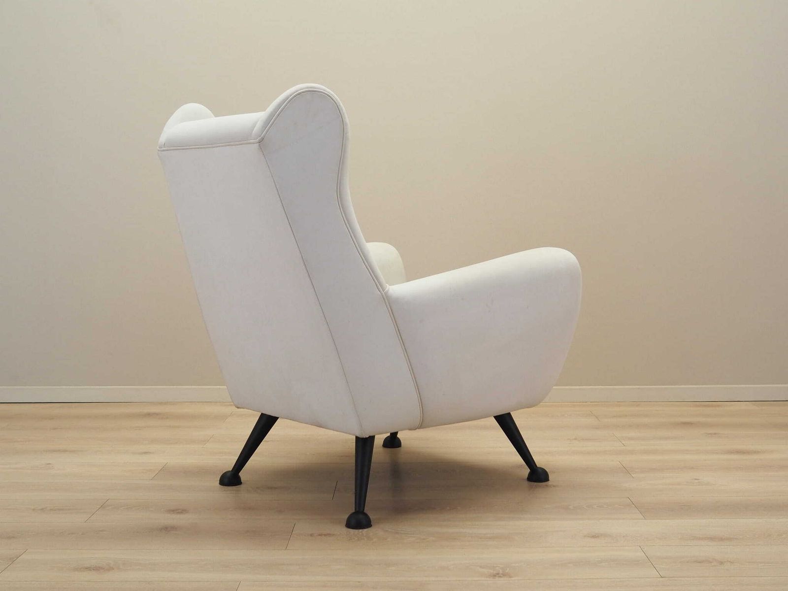 White Armchair, Italian Design, 1980s, Production: Italy photo buy