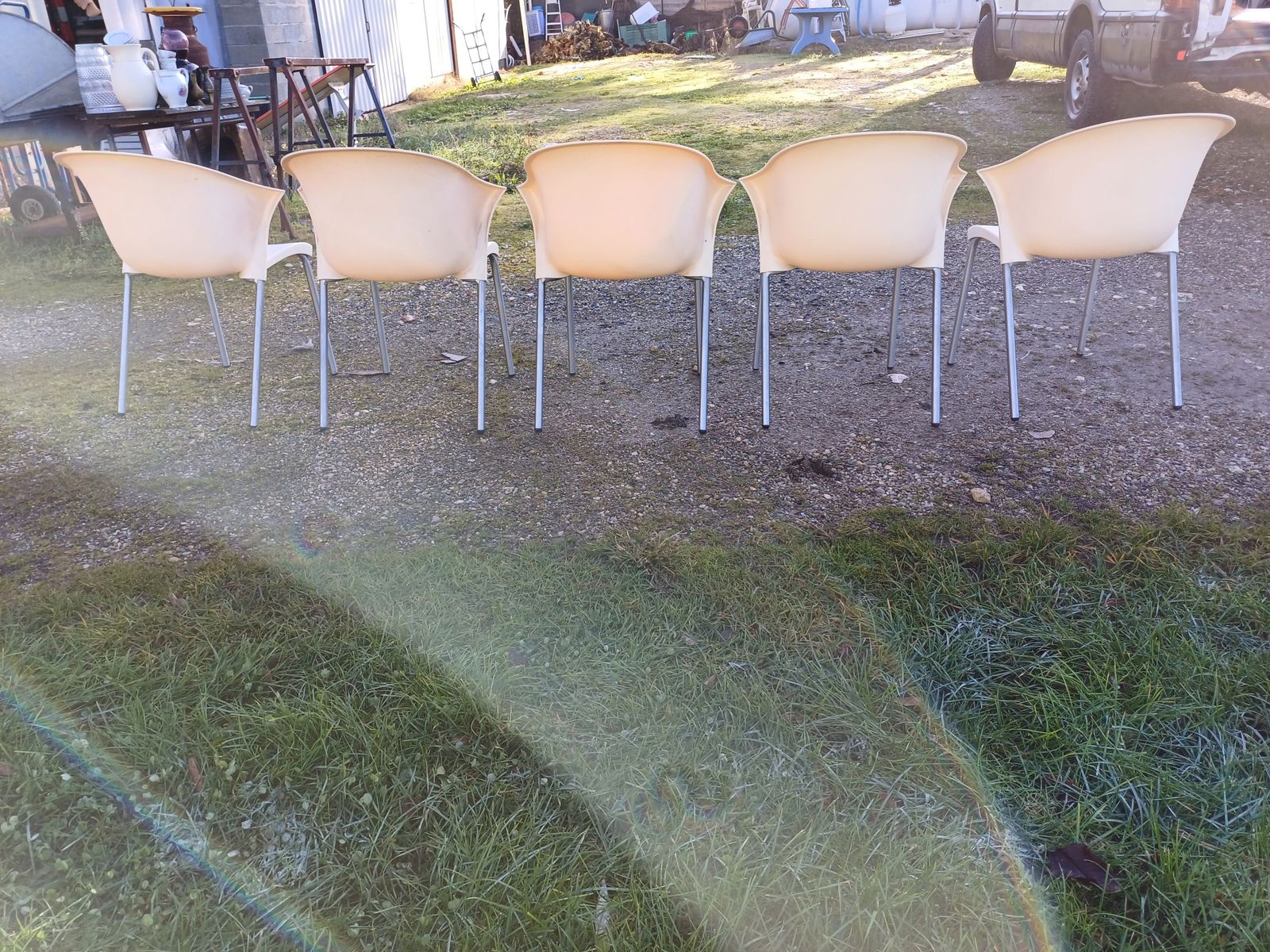 Set Of 5 Armchairs By Marco Maran "Blablabla" photo for sale