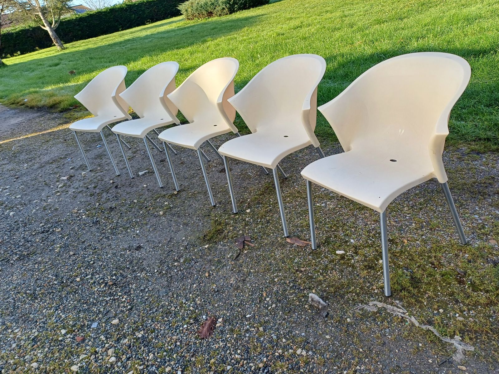 Set Of 5 Armchairs By Marco Maran "Blablabla" photo vintage