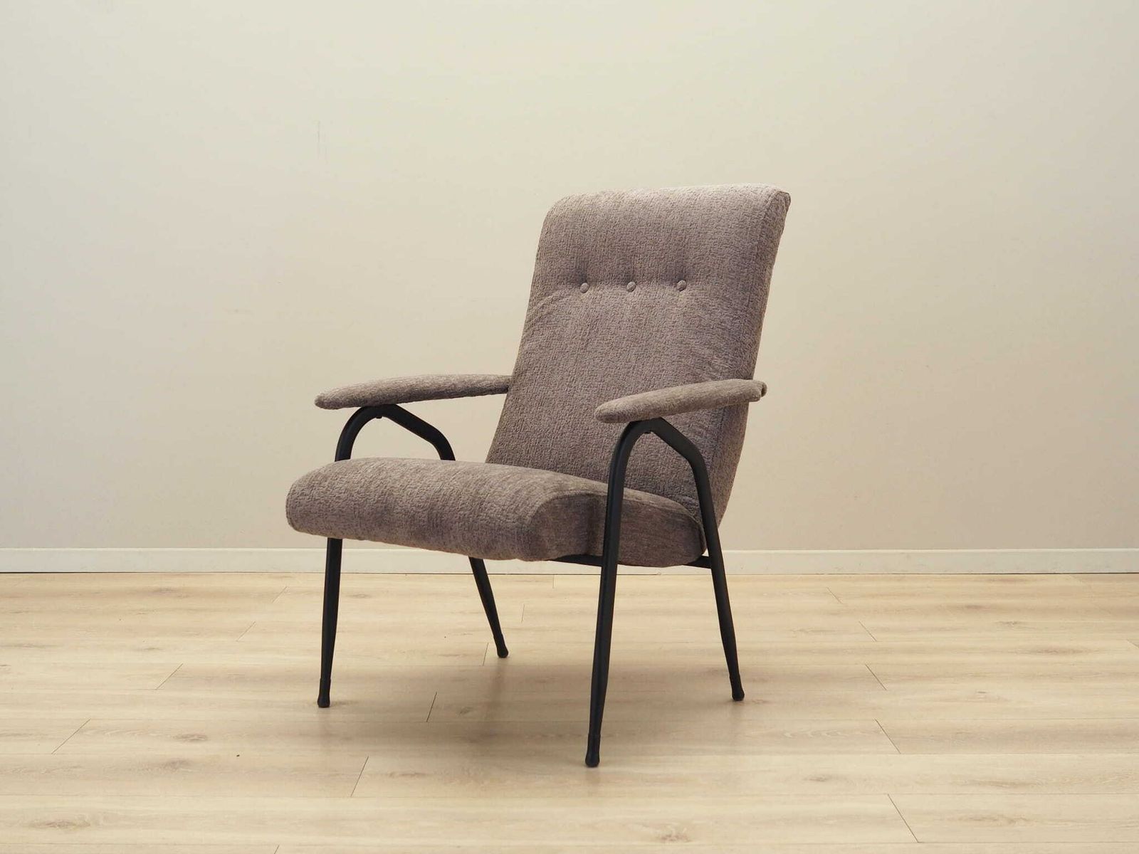 Grijze Fauteuil, Italiaans Design, Jaren 1970, Productie: Italië photo Meubels