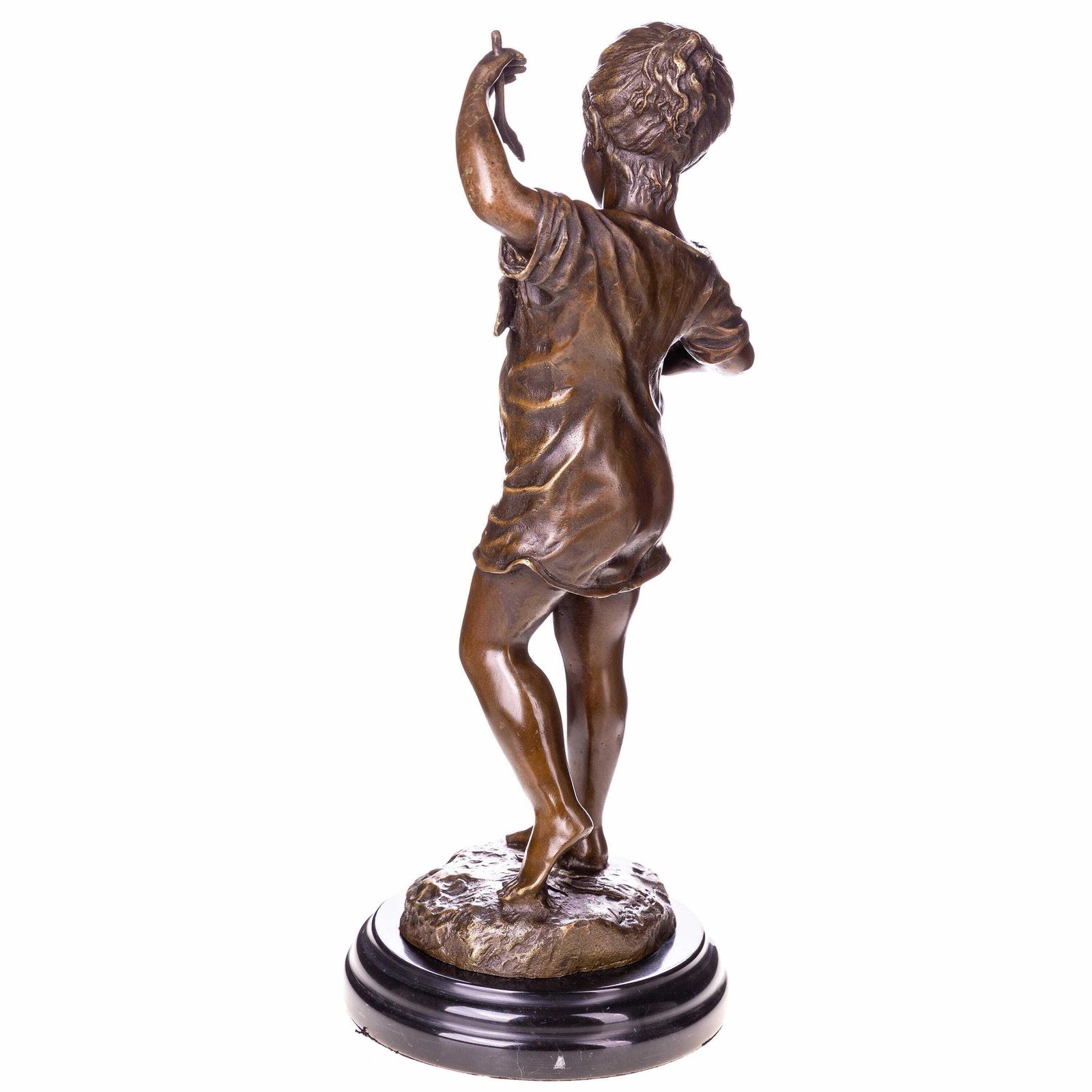 Charming Bronze Sculpture Of A Girl With A Cat – Girl With Cat, Art Piece, Home Decor, Garden Statue, Timeless Art, Elegant Design photo furniture