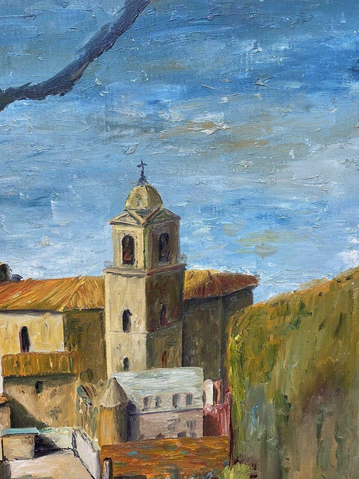 Fernand Audetfernand Audet (1923 2016) French Impressionist Oil   South Of France Townmid 20th Century photo vinterior