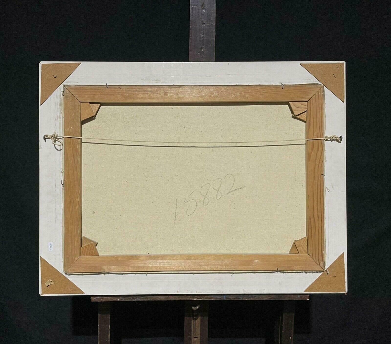 W. Lambert Bellcoastal Cliff Top Seascape Landscape Signed British Oil Painting photo vinterior