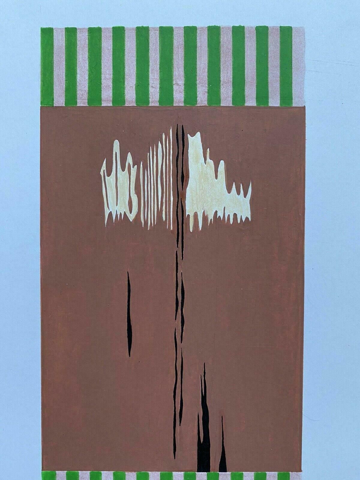 Arlette Martinarlette Martin (B.1924) 1980's French Geometric Abstract Painting   Signed20th Century photo furniture