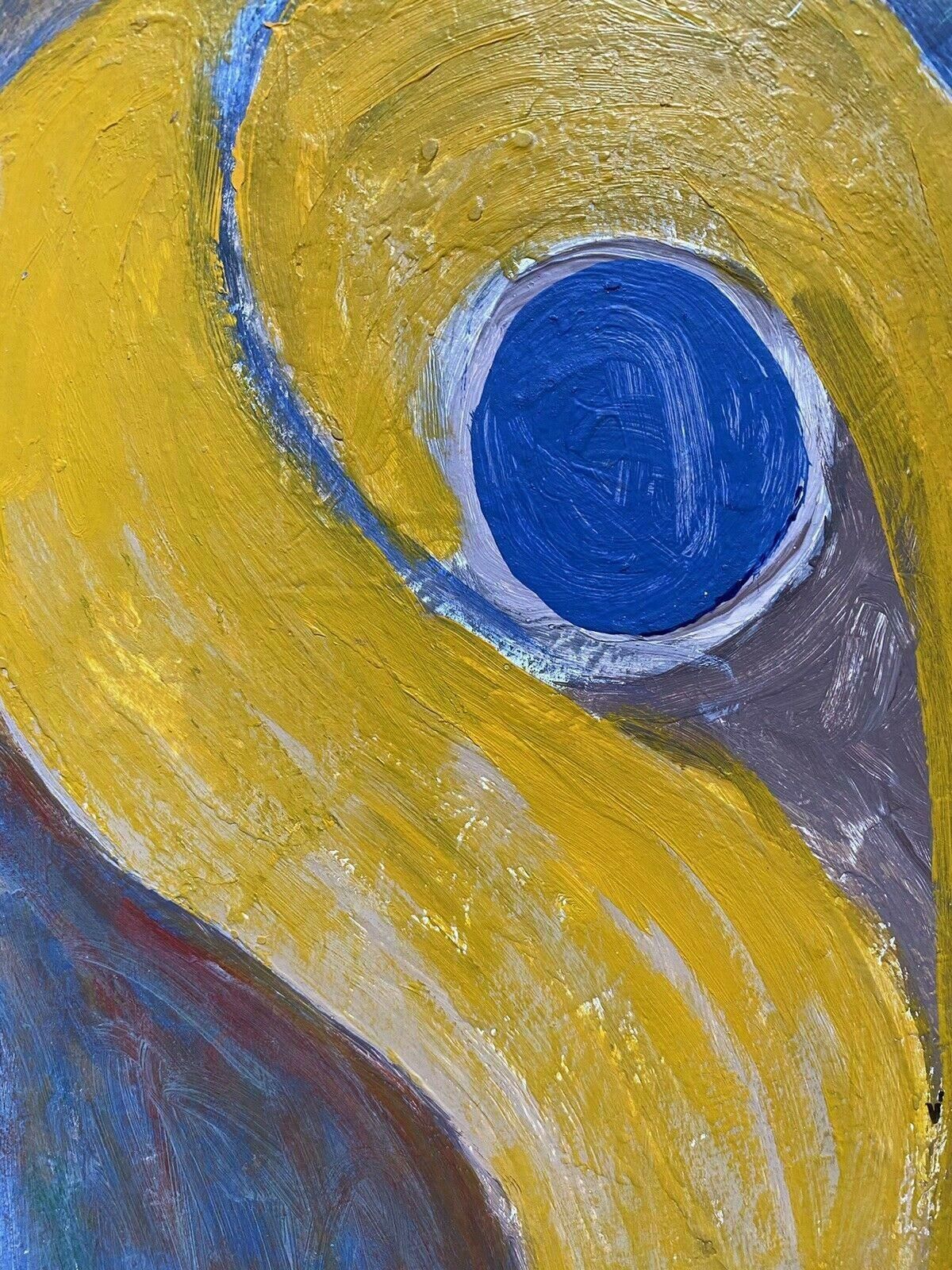 Armand Rottenbergarmand Rottenberg (1903 2000) Large French Expressionist Abstract Painting photo for sale