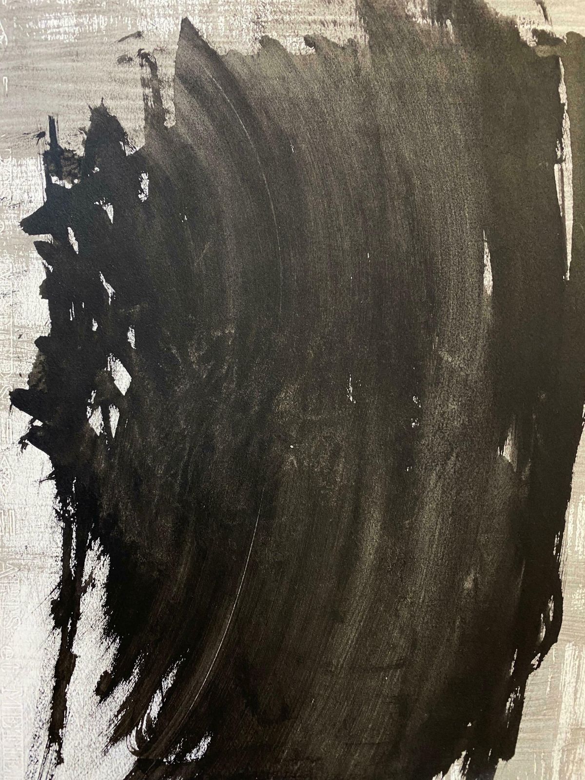 Claude Lagoucheset Of 4   Original 1970's French Abstract Black & White Paintingsc. 1970's photo furniture