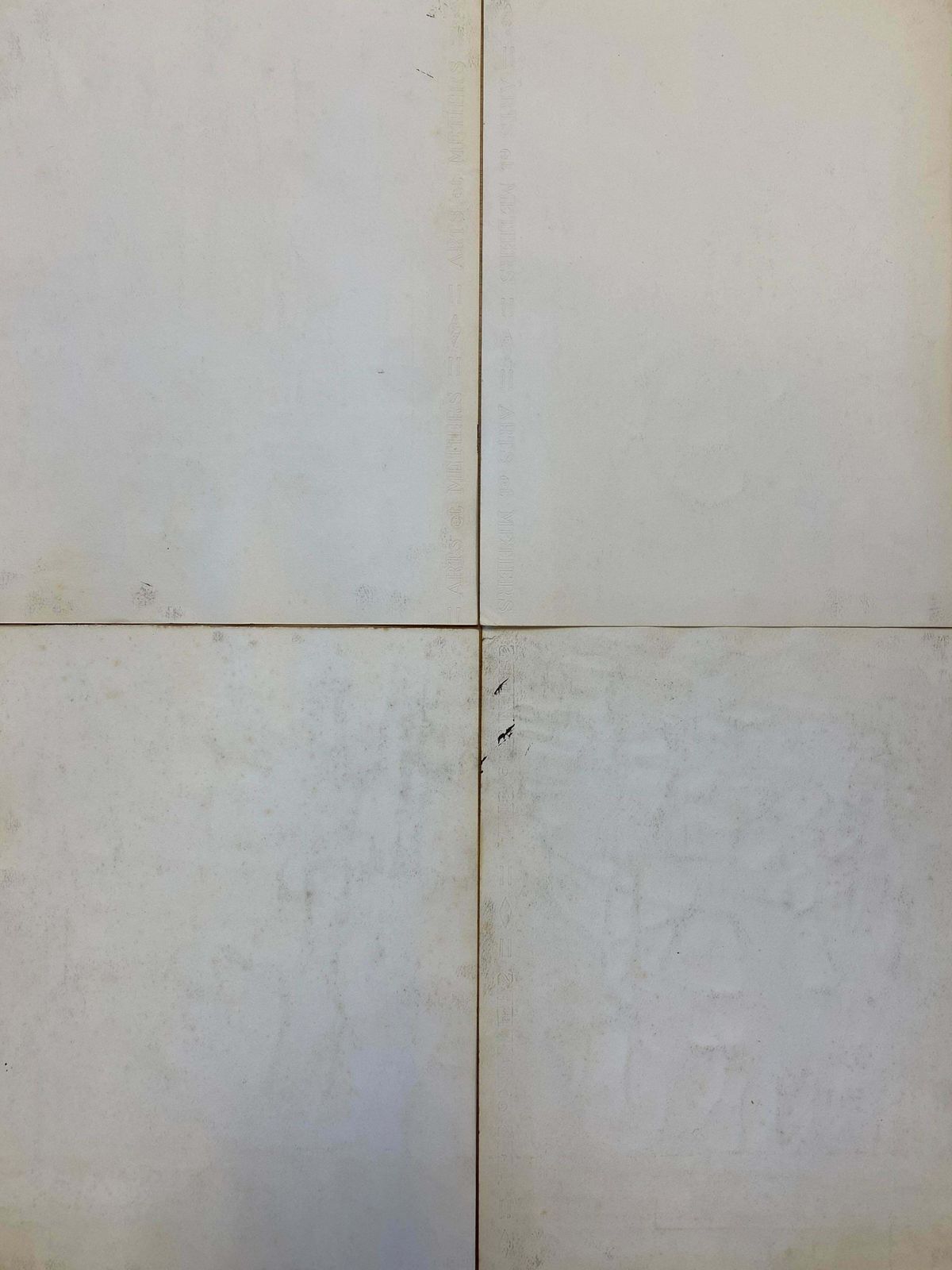Claude Lagoucheset Of 4   Original 1970's French Abstract Black & White Paintingsc. 1970's photo buy