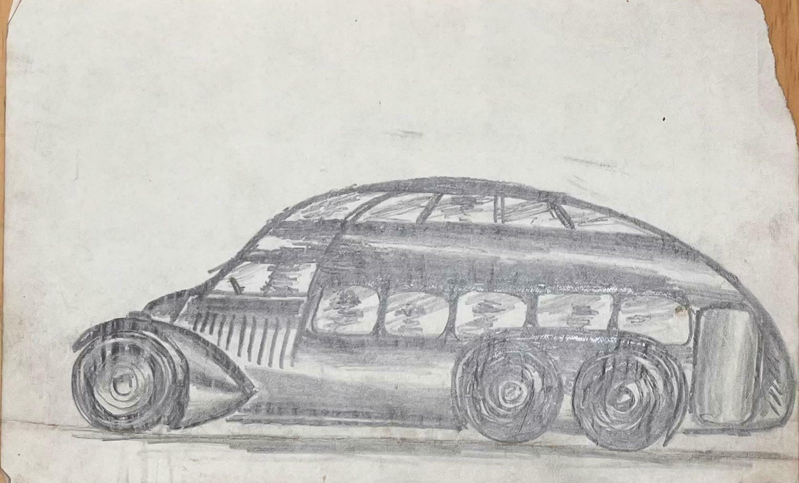 K.B. Whiteconceptual Pencil Illustration Inspired By The Stout Scarabearly 20th Century