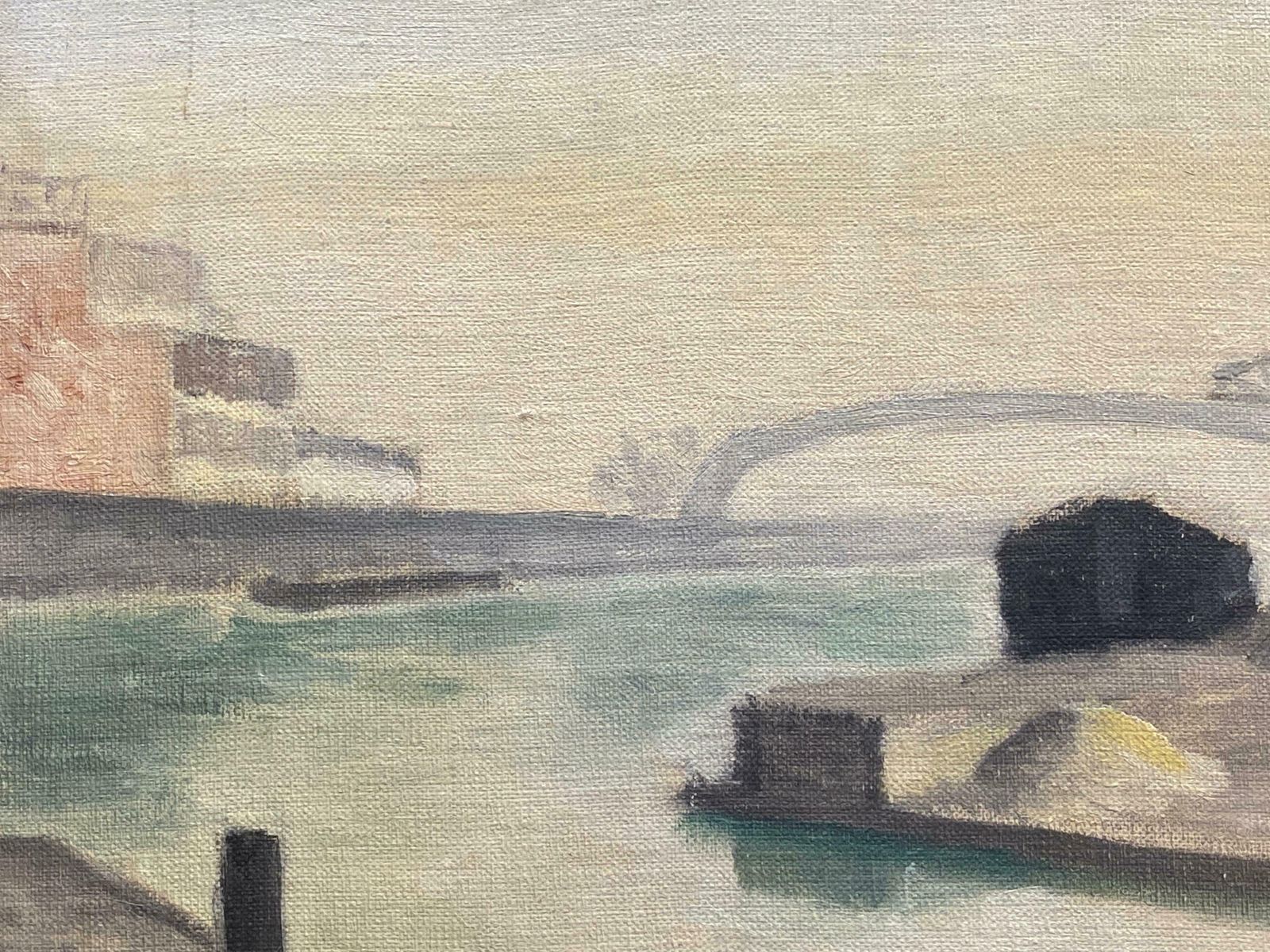 Genevieve Zondervan (1922 2013)genevieve Zondervan (1922 2013) French Post Impressionist Oil Paintingc. 1960's photo Art