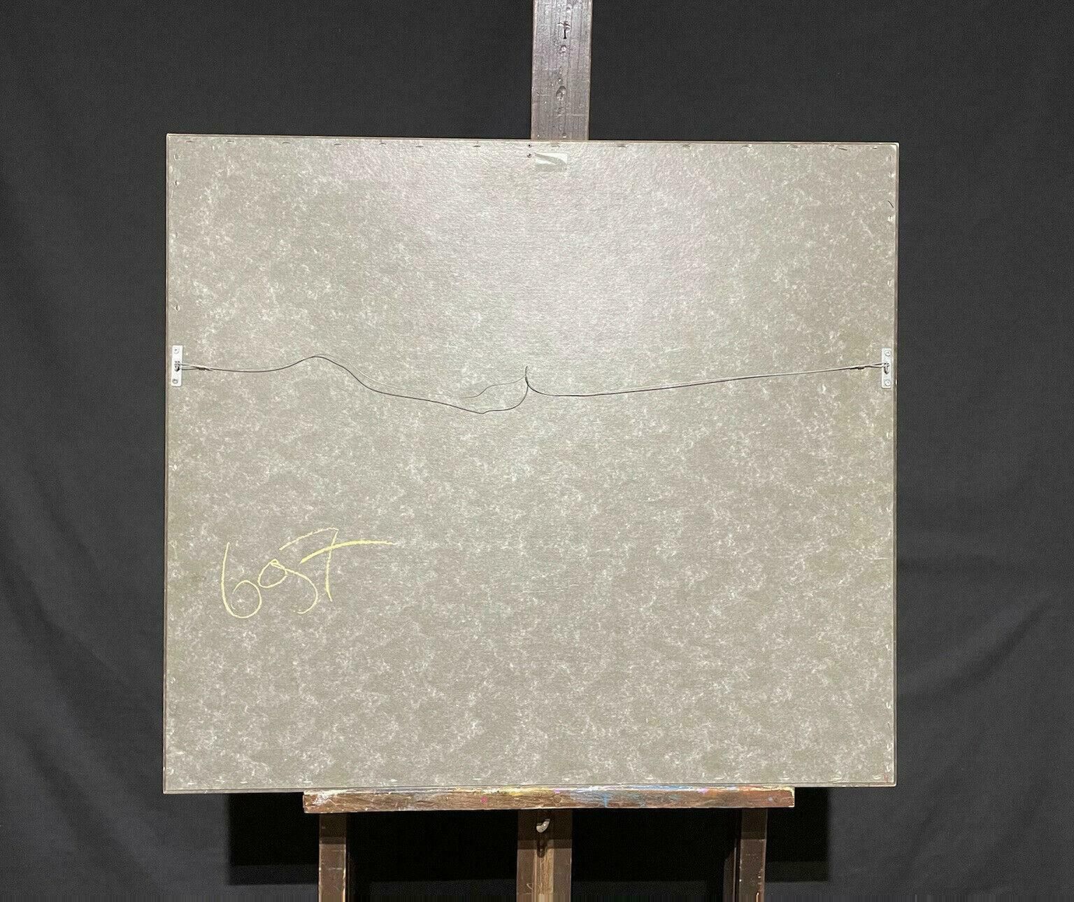 photo furniture Robert De Haanlarge Impressionist Signed Painting   The Waterlily Pondc. 1990's