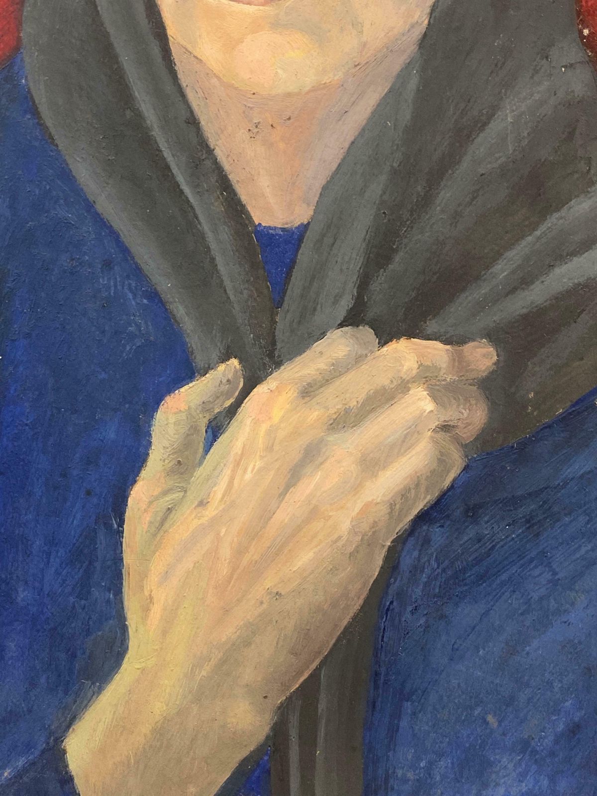 Genevieve Zondervan (1922 2013)genevieve Zondervan (1922 2013) French Oil Painting   C. 1990's photo for sale