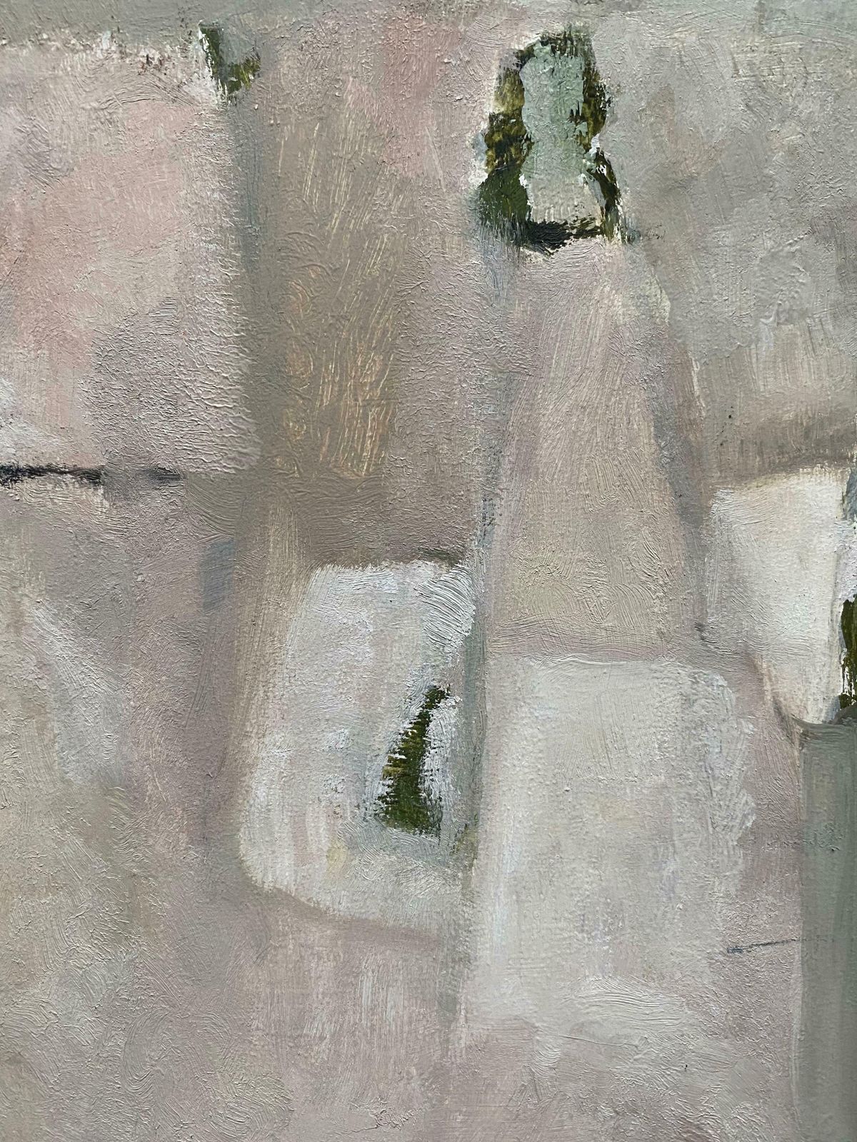 Yvette Dubois Habasqueyvette Dubois Habasque (1929 2016) French Cubist Abstract Paintingc.2000s photo for sale