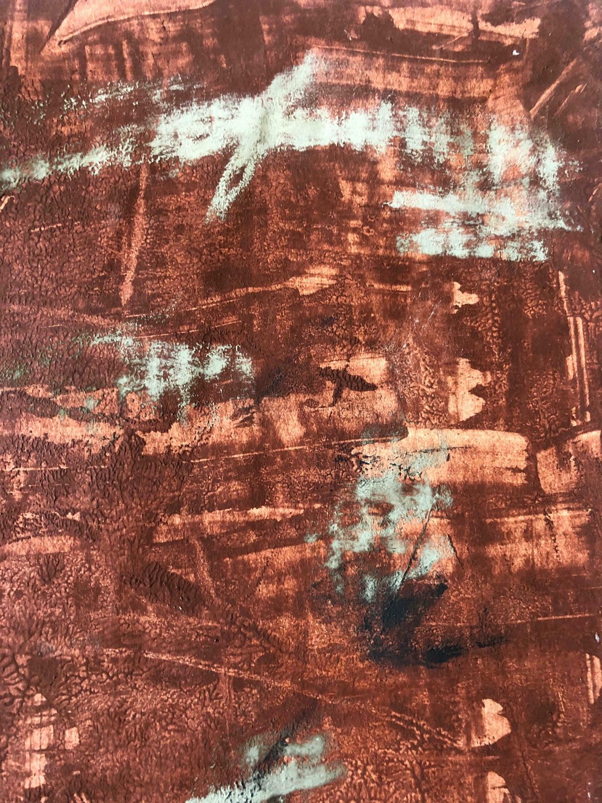 Unknownmodern British 20th Century Colourful Abstract Painting   Geometric Shapesc.1990's photo vinterior