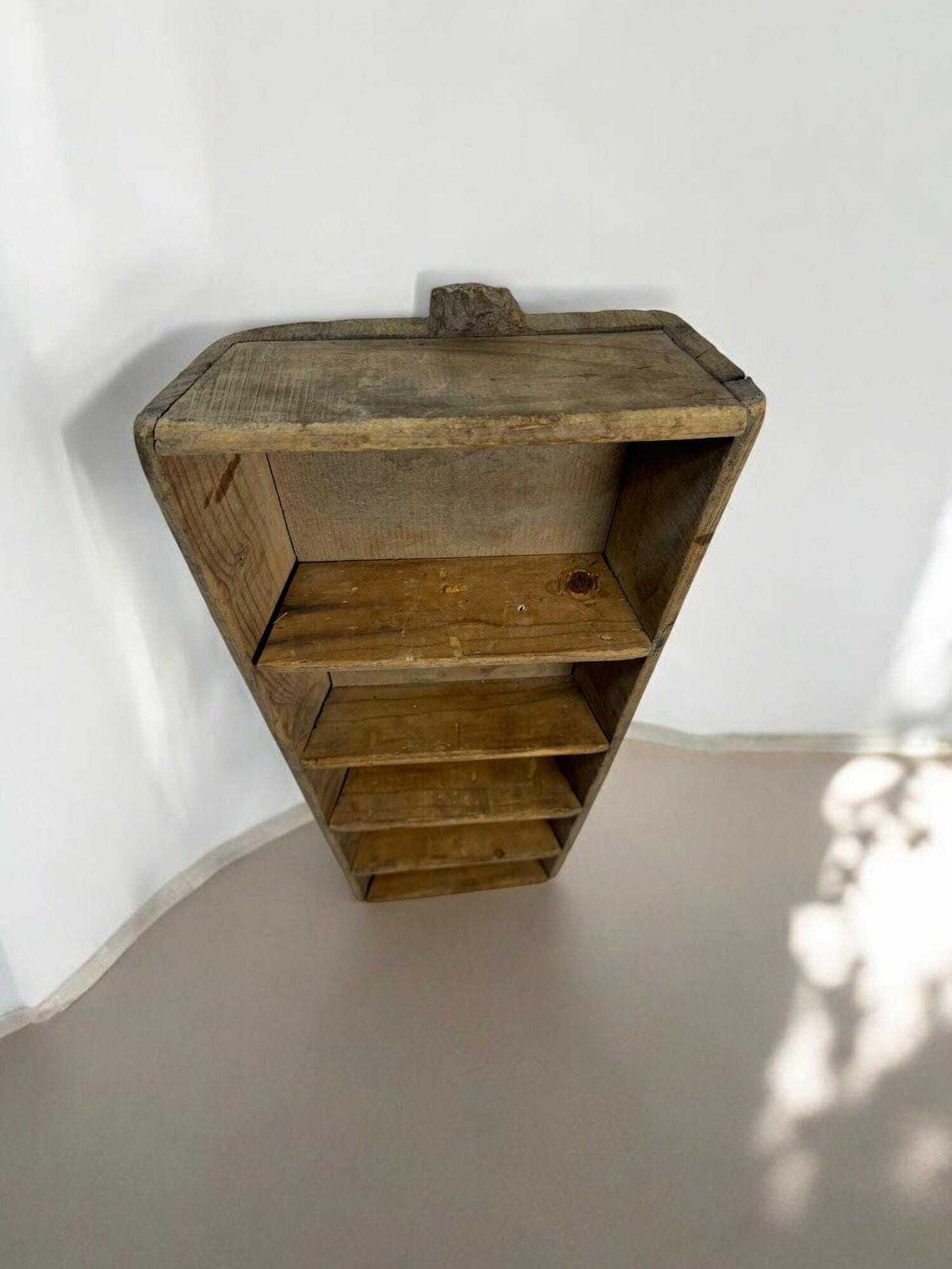 photo furniture Turkish Rustic Primitive Wood Bowl   Decorative Coffee Table Bowl