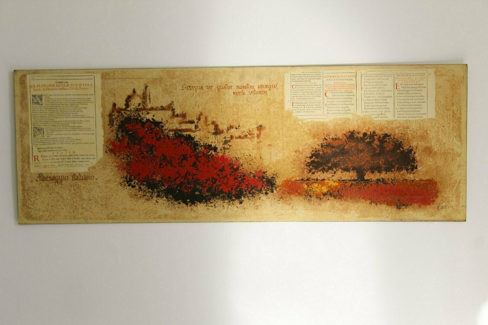 photo furniture Antonio Minezzi, Abstract Compositions, 1970s, Set Of 3
