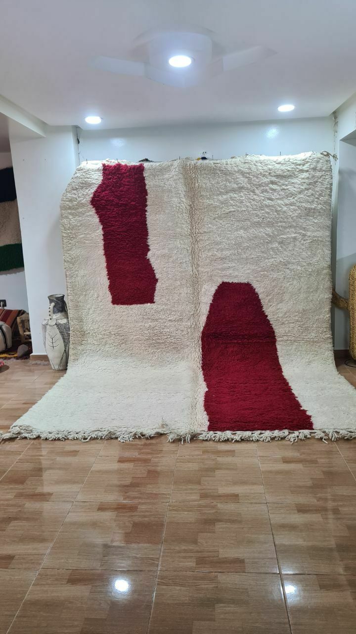 Authentic Handmade Beni Ourain Rug – Luxurious Berber Elegance 300x200 Cm photo furniture
