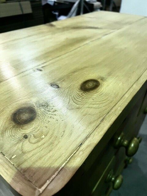 Victorian Old Pine Chest Of Drawers photo for sale