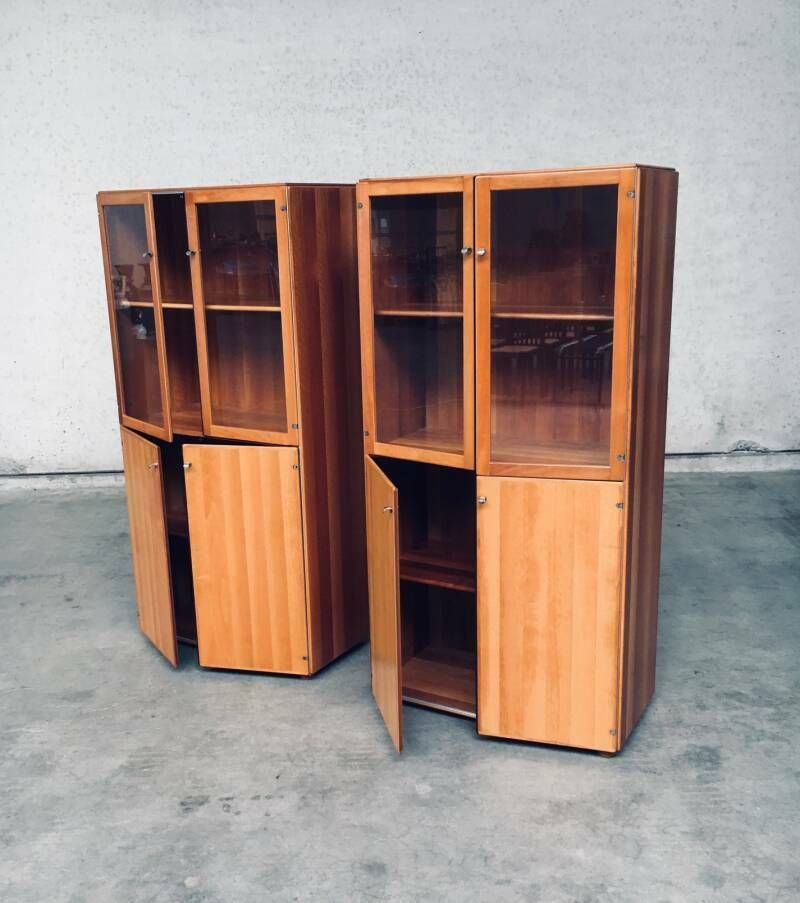 3400.0 Torcello Series Display Cabinet Set By Afra & Tobia Scarpa For Stildomus, Italy 1980's photo
