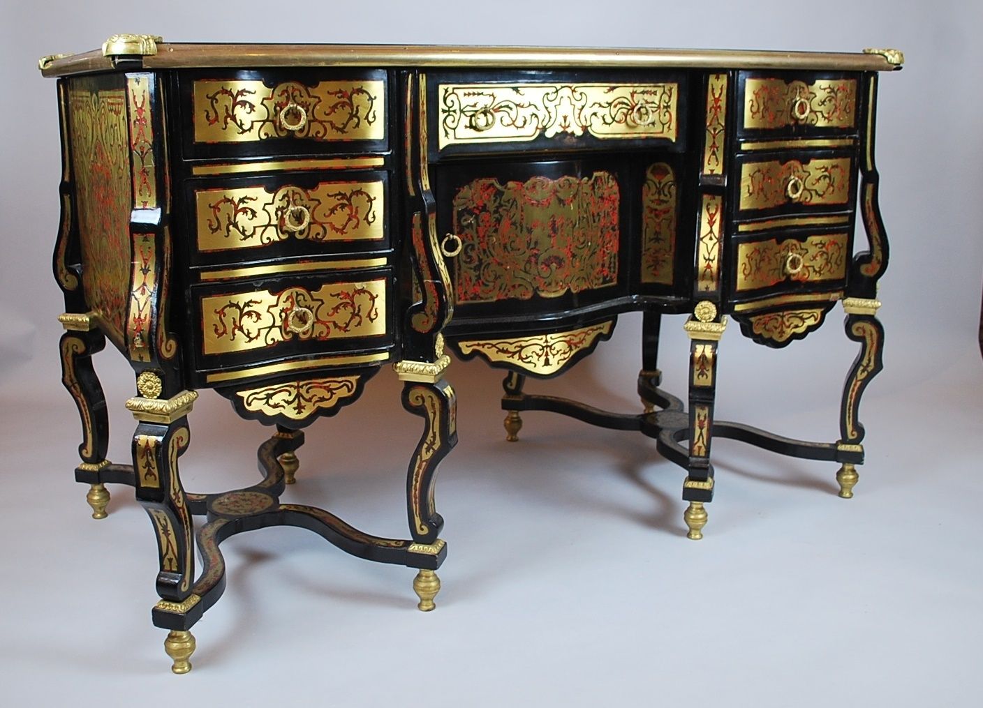 Mazarin Desk In Louis XIV Style, 20th photo vinterior