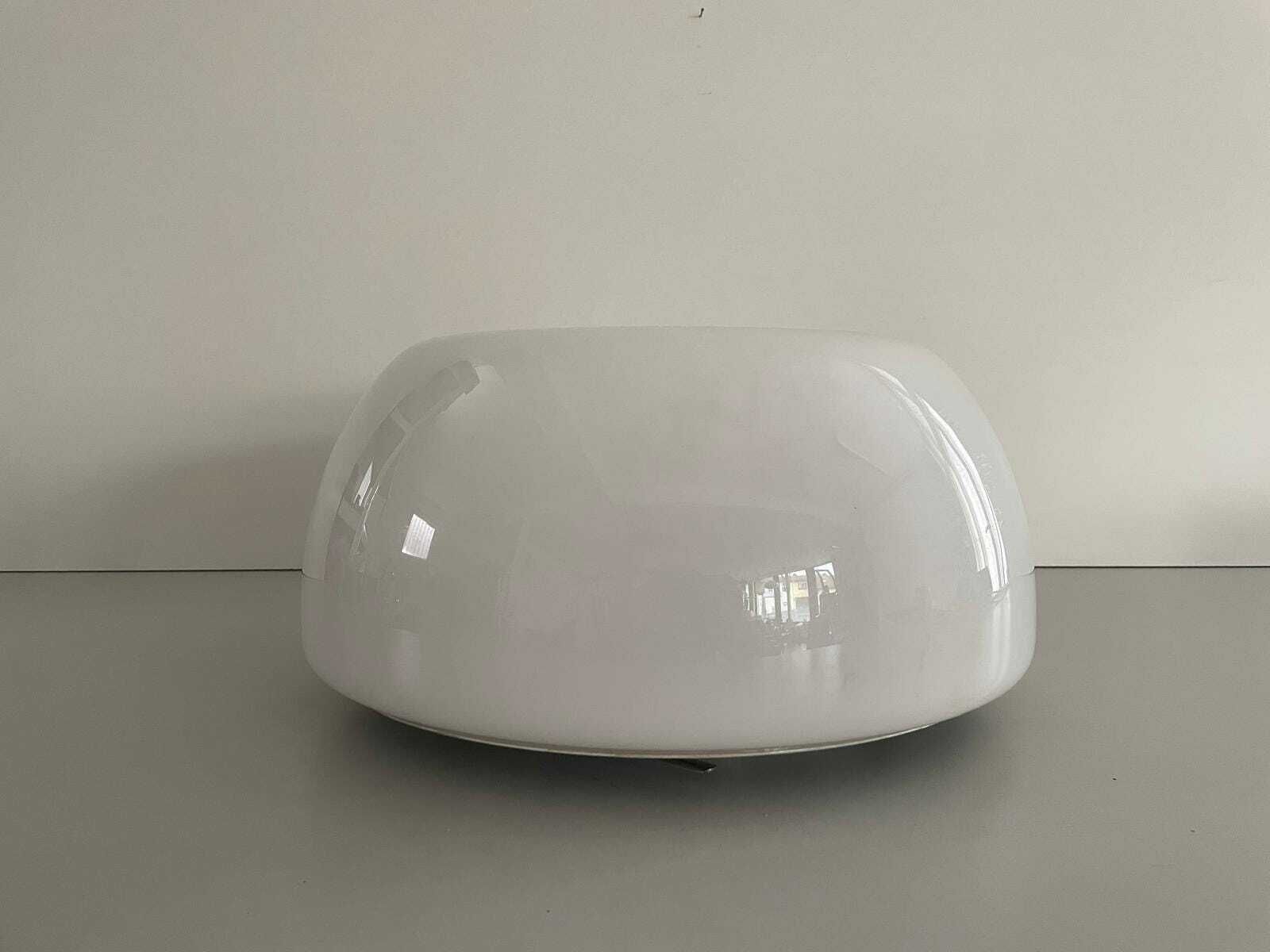 Vellela Opaline Glass Flush Mount Light By Achille Castiglioni For Flos, 1960s, Italy photo Lighting