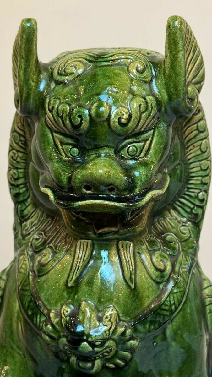 Chinese Fo Dog, 20th C., Early 20th Century photo Art