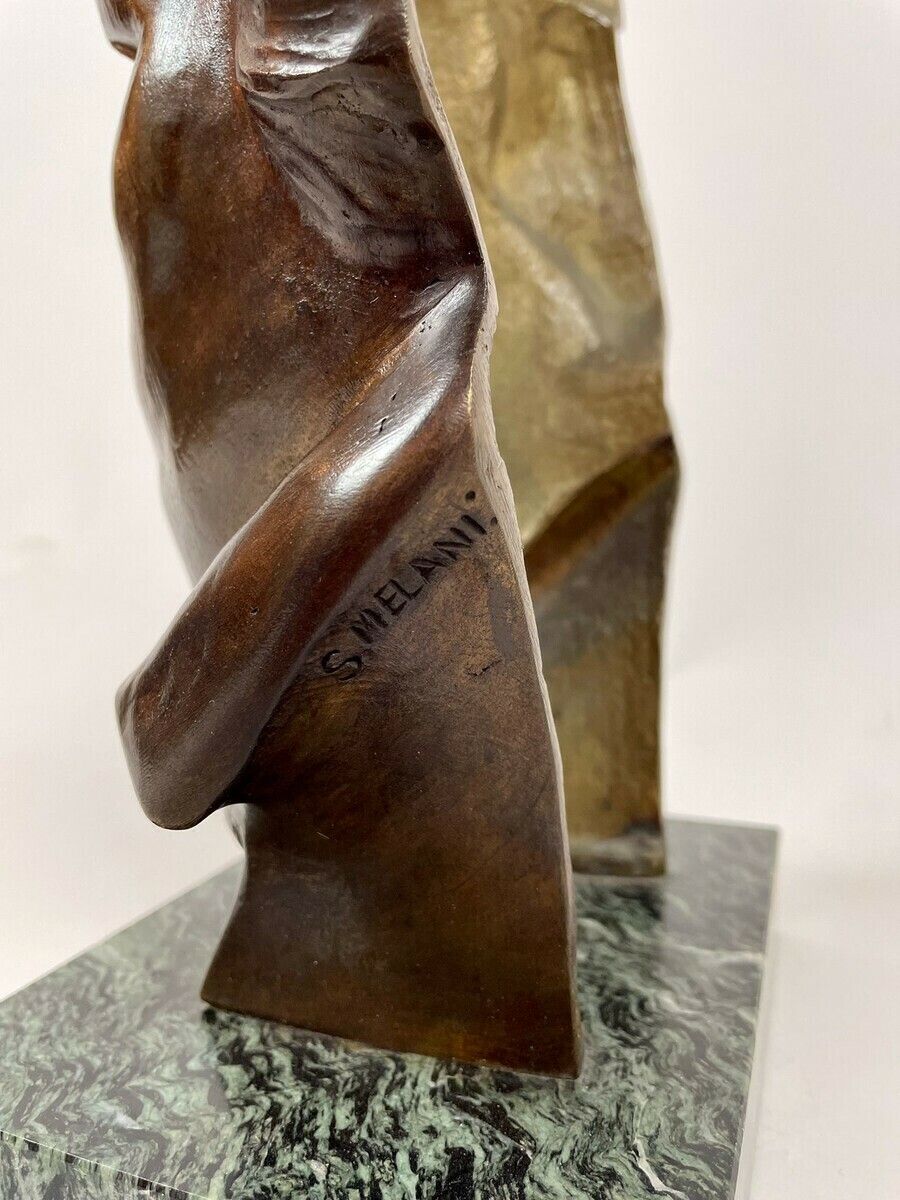 Melani S. Bust Of Beethoven In Bronze And Marble Terrace photo Art