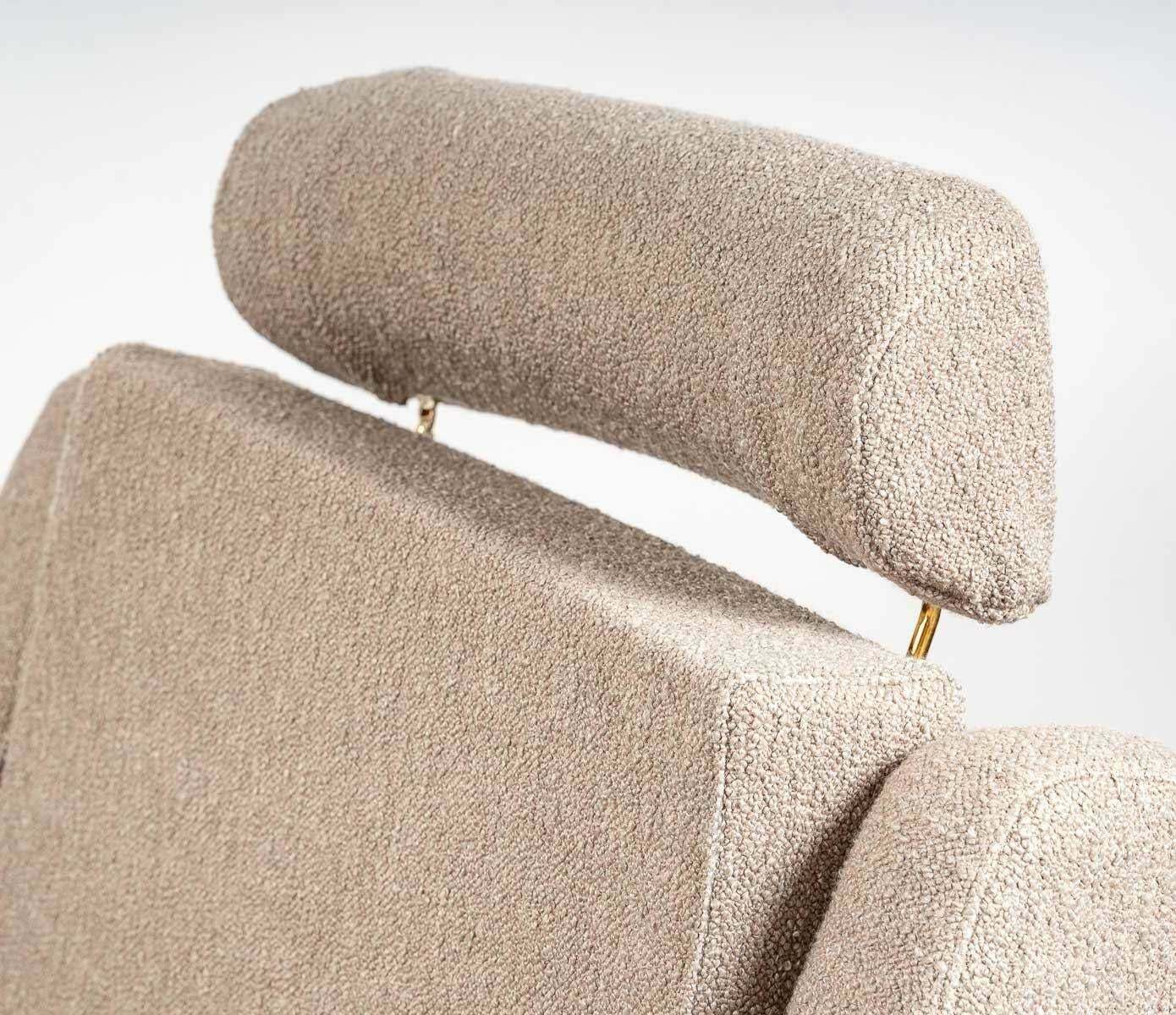 Pair Of Armchairs And Footrest, Airborne Edition, Star Model, Circa 1970. photo buy
