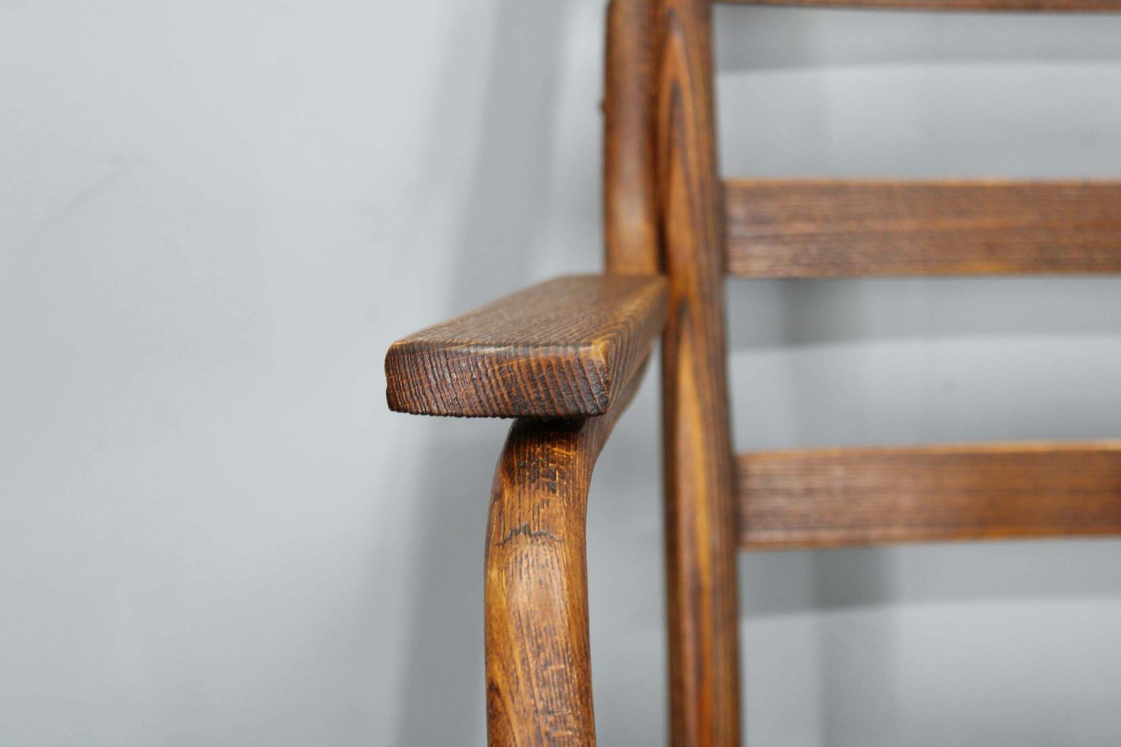 1930s Josef Frank Restored Beech Armcahir By Thonet Model A403/F, Czechoslovakia photo vintage