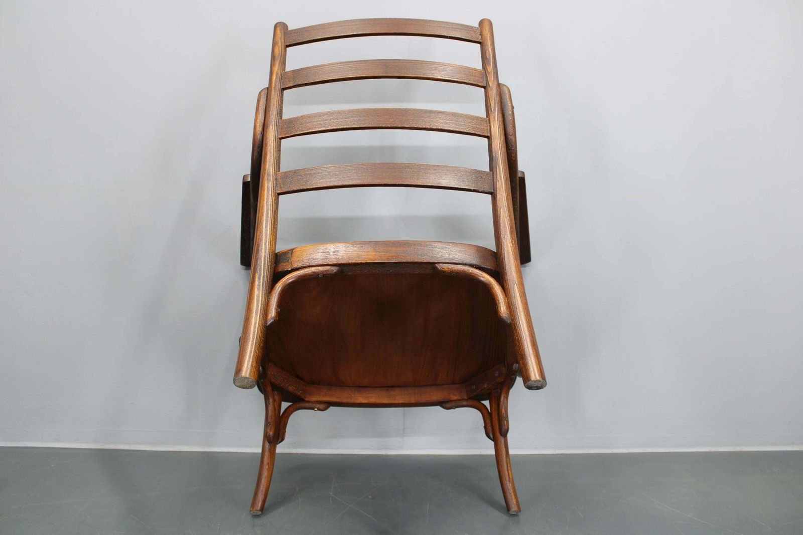 1247.0 1930s Josef Frank Restored Beech Armcahir By Thonet Model A403/F, Czechoslovakia photo