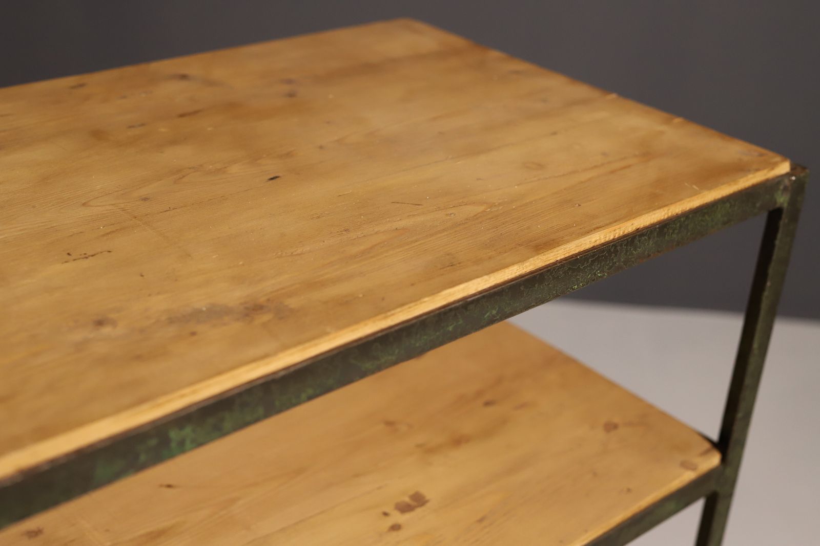 Vintage Industrial Shelf On Wheels From The 1960s, Czechoslovakia photo vintage