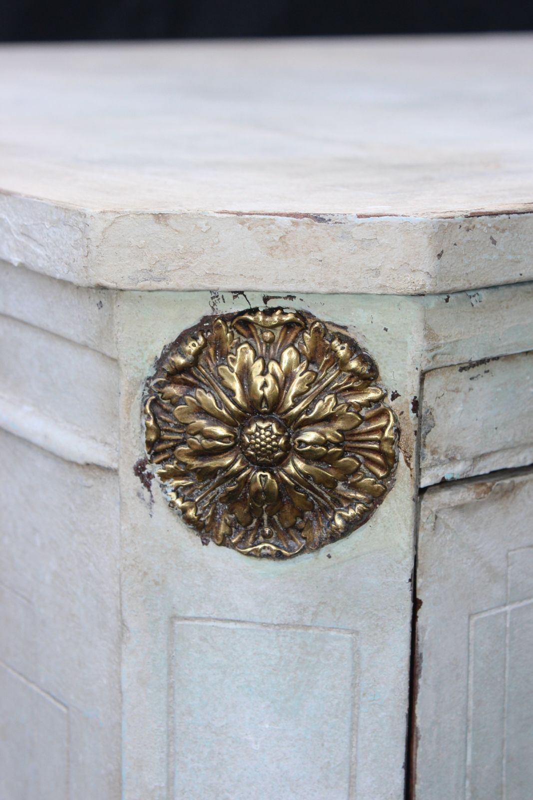 Elegant 18th Century Painted Gustavian Commode, C.1770. Original Patina, Mahogany And Oak Craftsmanship, Swedish Neoclassical Design. photo furniture