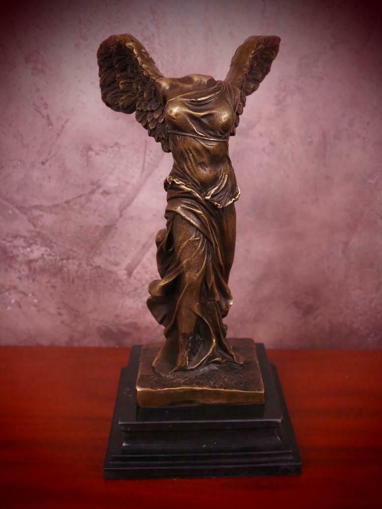 Bronze Sculpture: "Nike Of Samothrace"   A Timeless Symbol Of Victory photo furniture