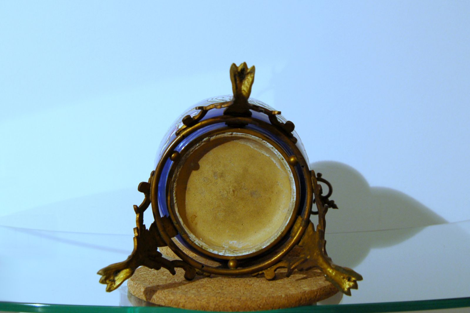 Satsuma Taizan Vase / Meiji Period Japan 19th Century / Bronze Inserts photo buy
