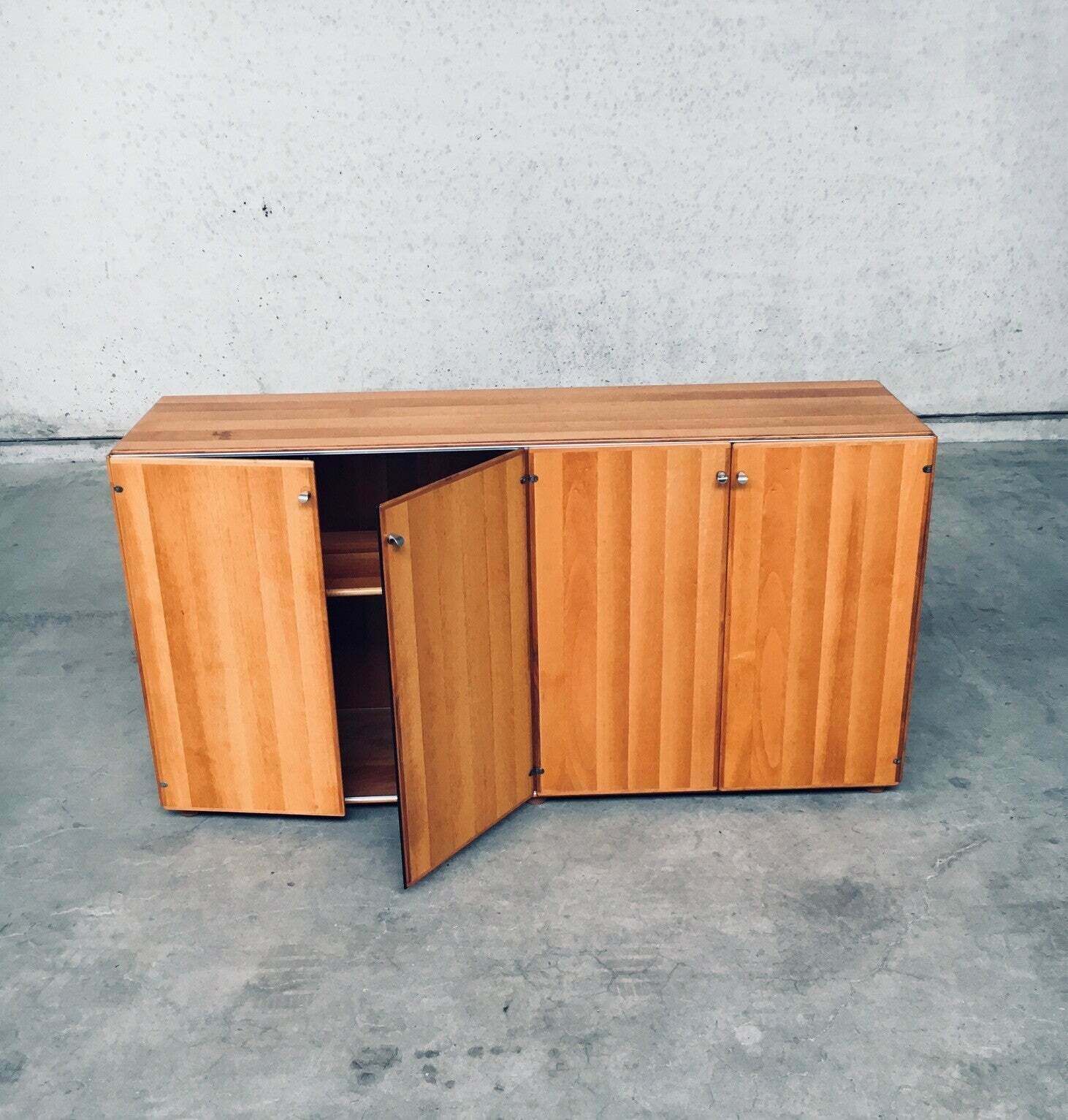 3400.0 Torcello Series Sideboard By Afra & Tobia Scarpa For Stildomus, Italy 1980's photo