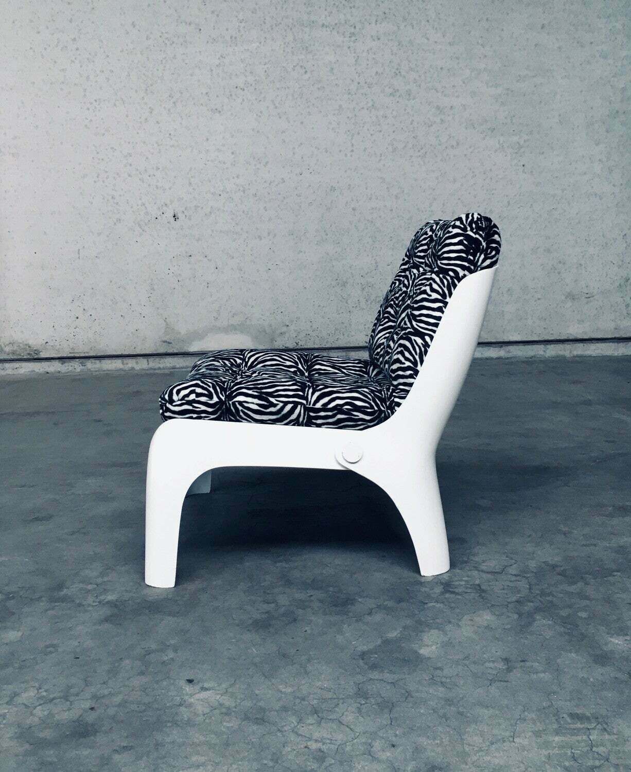 Pop Culture Design Lounge Chair Van Carl Straub, Jaren 1960, Duitsland photo vintage