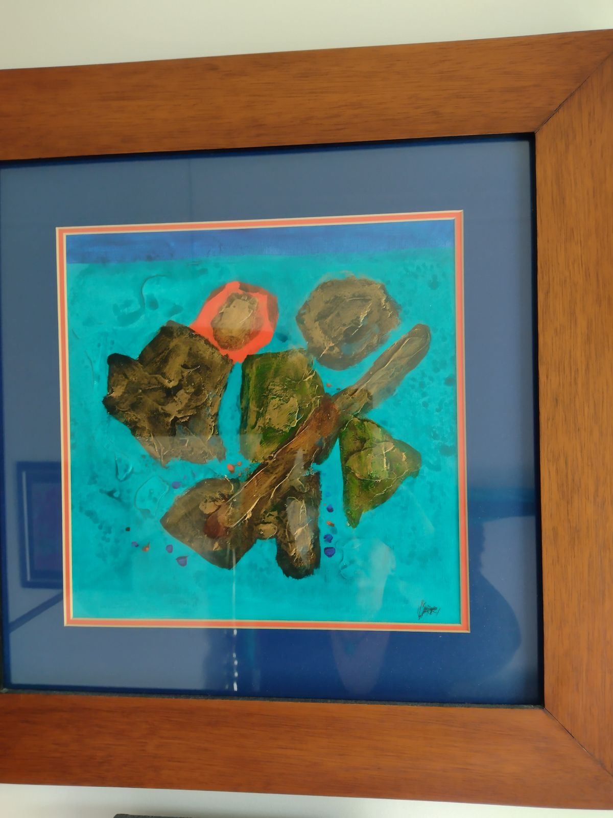 Set Of Three Sjafri Original Oil On Paper