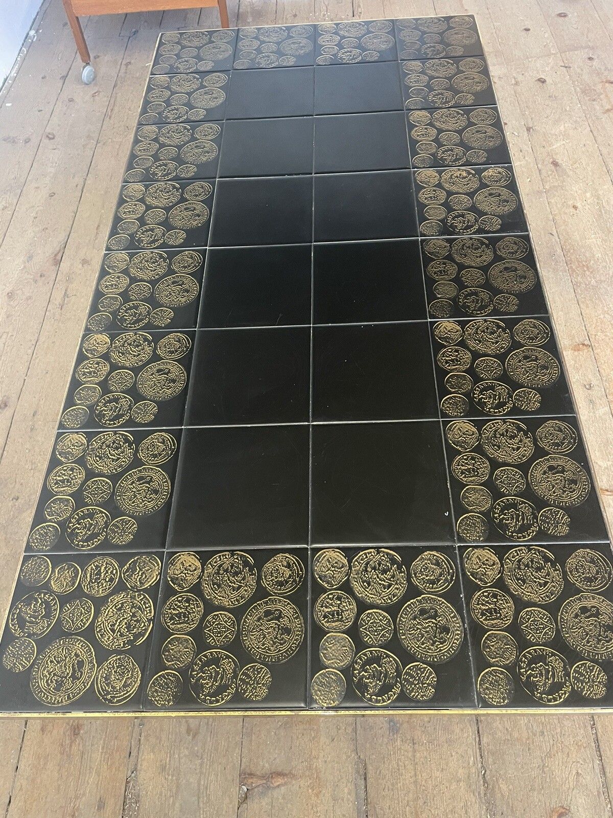Vintage Tiled Coffee Table Italian 1950s 60s Fornasetti Era Heals photo buy