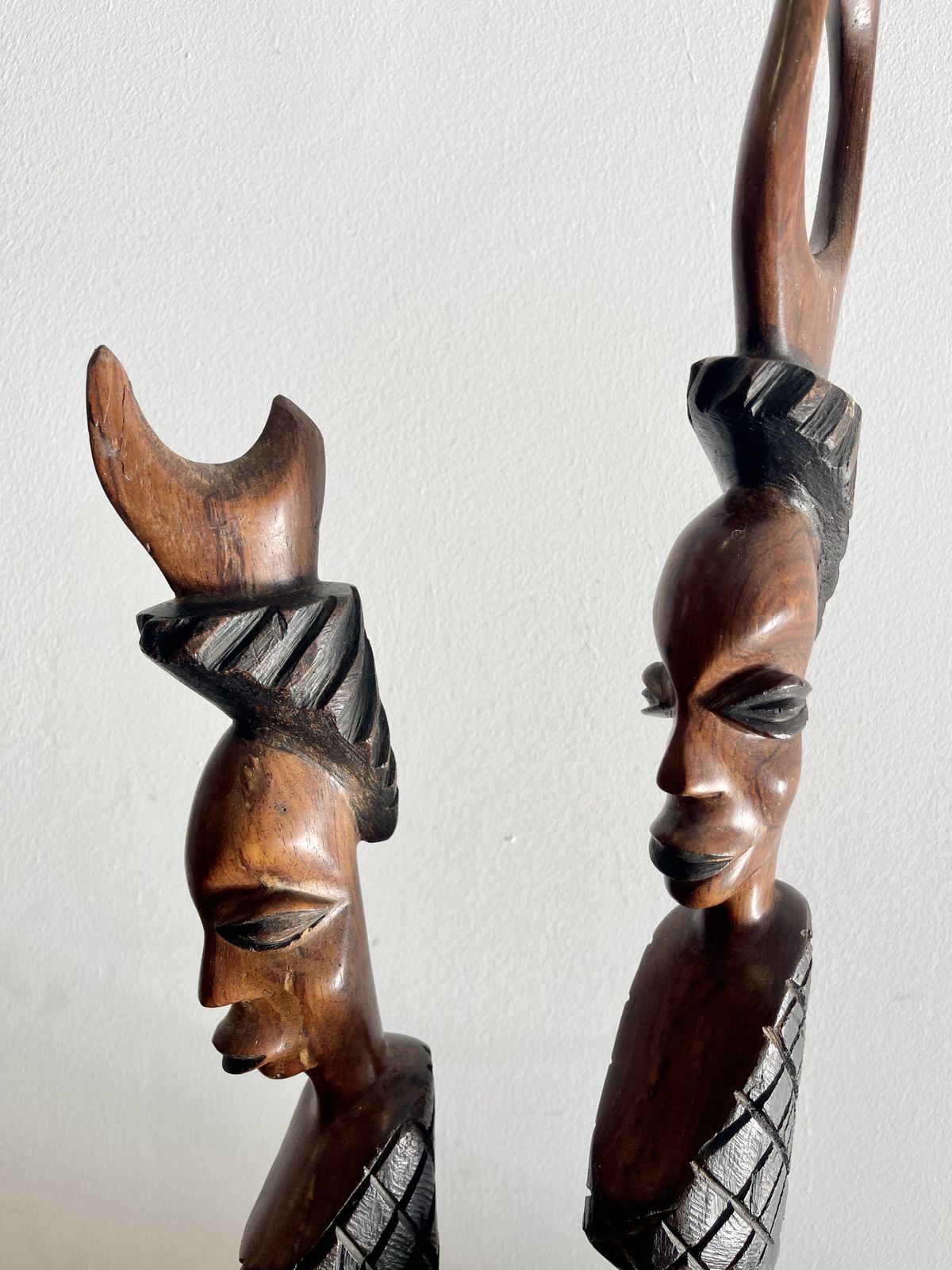 African Carved Wooden Figures photo buy