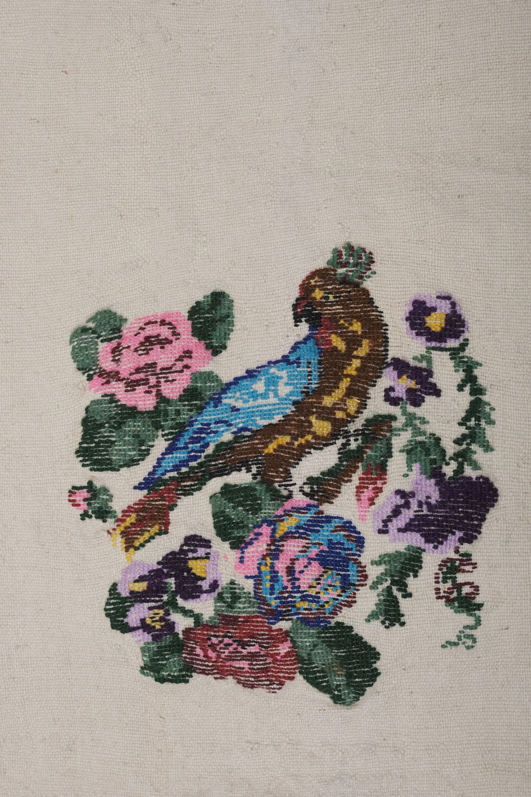 Aubusson Floral Turkish Kilim Rug 5'6''X7'6'' photo buy