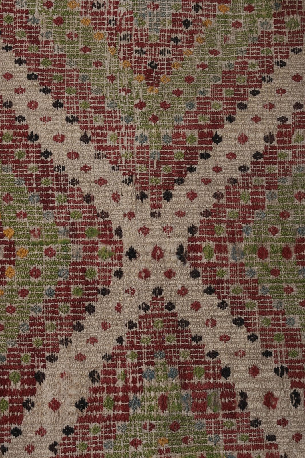 photo for sale Vintage Turkish Flat Weave Jajim Kilim Rug 6'8'' X 10'4''