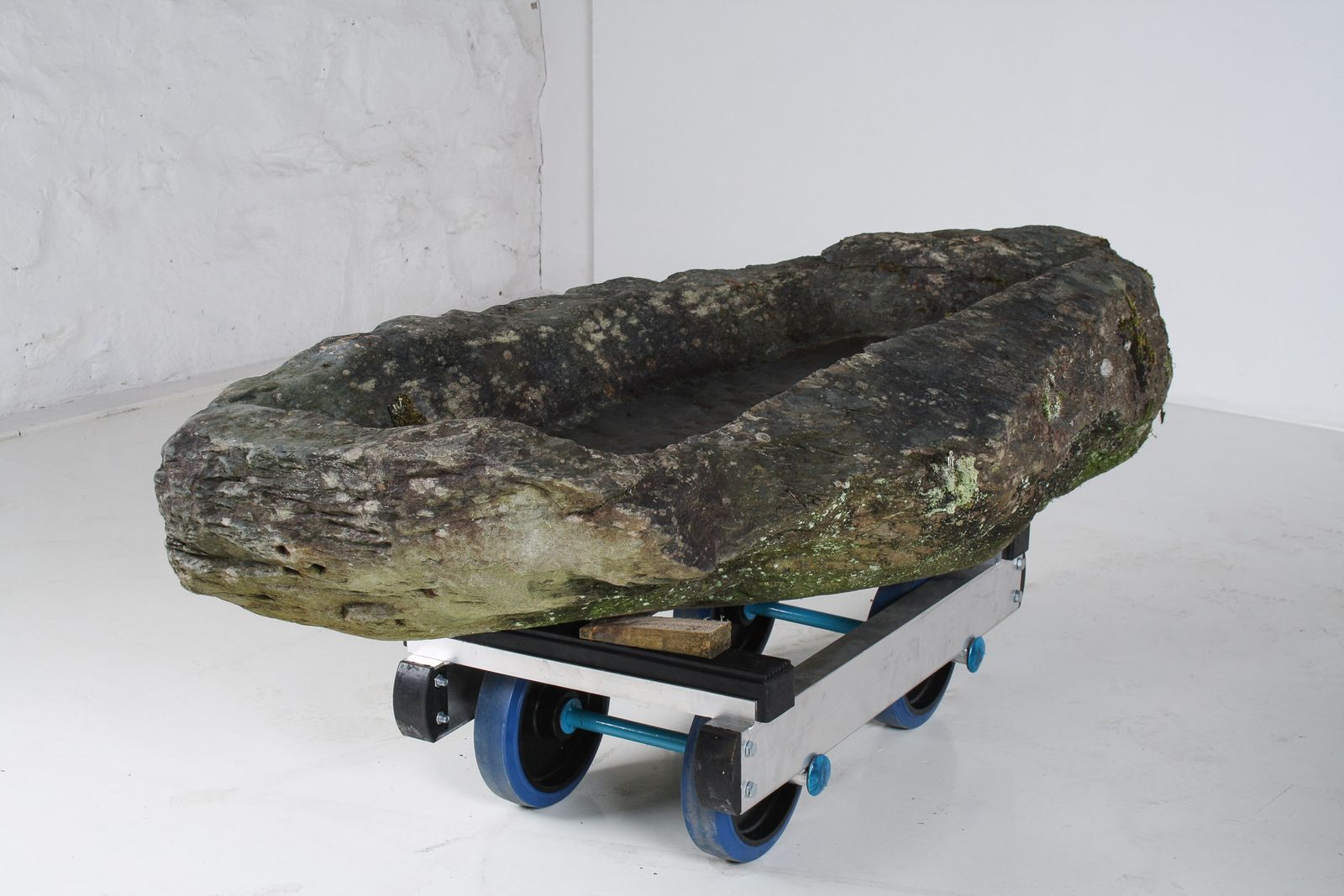 17th Century Large Stone Trough Garden Feature Weathered Moss Bonsai Carved Stone photo buy