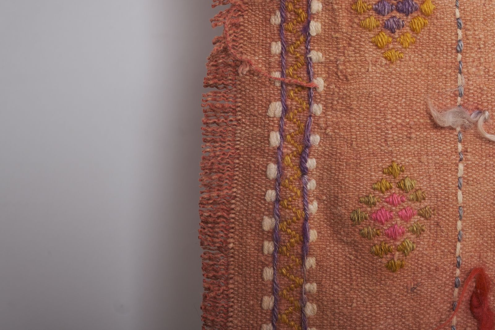 Turkish Brown Kilim Rug 3'1" X 4'6'' photo furniture