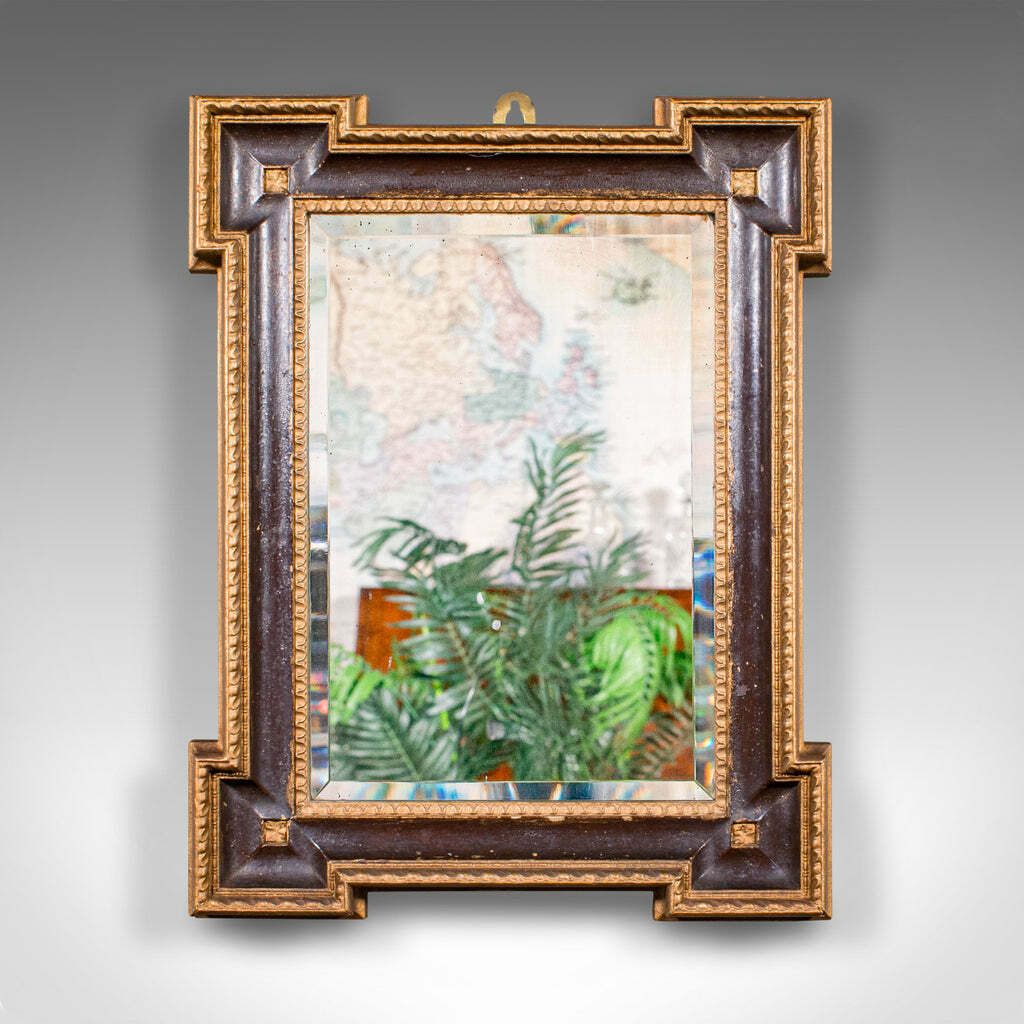 Small Antique Vanity Mirror, English, Gilt Gesso, Hall, Neoclassical, Victorian photo furniture